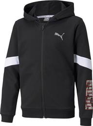 ACTIVE SPORT FULL-ZIP HOODIE TR B 589202-01 ΜΑΥΡΟ PUMA