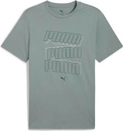 ΑΝΔΡΙΚΟ T-SHIRT ΜΕ LOGO PRINT ''ESS LOGO LAB HOG'' - 684664 ΒΕΡΑΜΑΝ PUMA