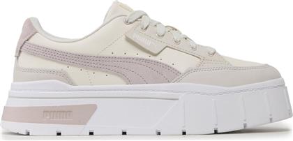 ΑΘΛΗΤΙΚΑ MAYZE STACK LUXE WNS 389853 01 ΕΚΡΟΥ PUMA