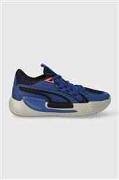 ΑΘΛΗΤΙΚΑ ΠΑΠΟΥΤΣΙΑ COURT RIDER CHAOS CLYDES CLOSET C ΧΡΩΜΑ: ΝΑΥΤΙΚΟ ΜΠΛΕ PUMA από το ANSWEAR