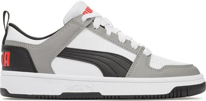 ΑΘΛΗΤΙΚΑ REBOUND LAYUP LO SL JR 370490 20 ΛΕΥΚΟ PUMA