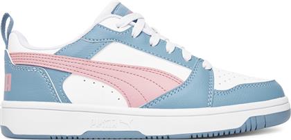 ΑΘΛΗΤΙΚΑ REBOUND V6 LO JR 393833 30 ΛΕΥΚΟ PUMA