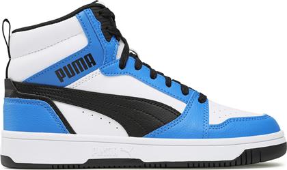 ΑΘΛΗΤΙΚΑ REBOUND V6 MID JR 393831 06 ΛΕΥΚΟ PUMA