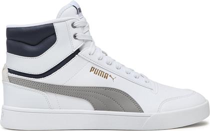 ΑΘΛΗΤΙΚΑ SHUFFLE MID 380748 15 ΛΕΥΚΟ PUMA