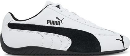 ΑΘΛΗΤΙΚΑ SPEEDCAT LTHR 403175 01 ΛΕΥΚΟ PUMA