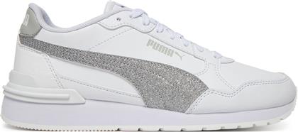 ΑΘΛΗΤΙΚΑ ST RUNNER V4 SL GLITTER JR 401586 01 ΛΕΥΚΟ PUMA