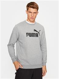 ΜΠΛΟΥΖΑ ESS BIG LOGO 586678 ΓΚΡΙ REGULAR FIT PUMA