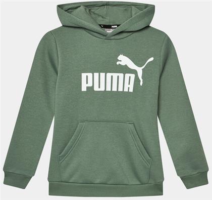 ΜΠΛΟΥΖΑ ESS BIG LOGO 586965 ΠΡΑΣΙΝΟ REGULAR FIT PUMA από το MODIVO