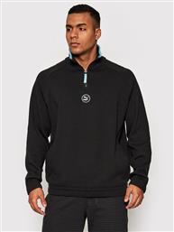 ΜΠΛΟΥΖΑ HALF-ZIP 533619 ΜΑΥΡΟ REGULAR FIT PUMA