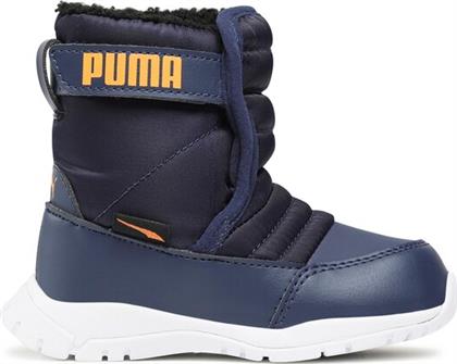 ΜΠΟΤΕΣ ΧΙΟΝΙΟΥ NIEVE BOOT WTR AC INF 380746 06 ΣΚΟΥΡΟ ΜΠΛΕ PUMA