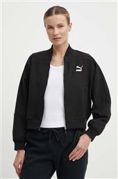 ΜΠΟΥΦΑΝ BOMBER CLASSICS SHINY BOMBER ΓΥΝΑΙΚΕΙΟ, ΧΡΩΜΑ: ΜΑΥΡΟ, 623696 PUMA