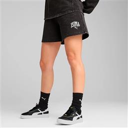 CLASS WASHED SHORTS 5 TR 685035-01 ΜΑΥΡΟ PUMA