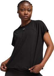 CLOUDSPUN MIX TEE - REG 525778-01 ΜΑΥΡΟ PUMA από το ZAKCRET SPORTS