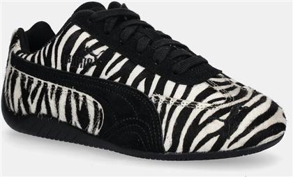 ΔΕΡΜΑΤΙΝΑ ΑΘΛΗΤΙΚΑ ΠΑΠΟΥΤΣΙΑ SPEEDCAT ZEBRA WNS ΧΡΩΜΑ: ΜΑΥΡΟ, 403356 PUMA