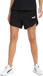 ESS 5'' HIGH WAIST SHORTS TR 848339-01 ΜΑΥΡΟ PUMA