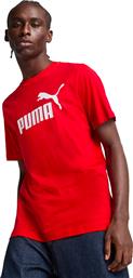 ESS NO. 1 LOGO TEE 682532-11 ΚΟΚΚΙΝΟ PUMA