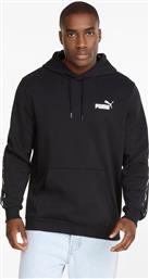 ESS+ TAPE HOODIE FL 849040-01 ΜΑΥΡΟ PUMA