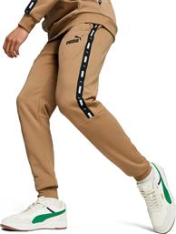 ESS+ TAPE SWEATPANTS FL CL 849042-68 ΜΠΕΖ PUMA από το ZAKCRET SPORTS