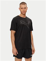 ΦΑΝΕΛΑΚΙ ΤΕΧΝΙΚΟ PERFORMANCE CAT TEE 520315 ΜΑΥΡΟ REGULAR FIT PUMA