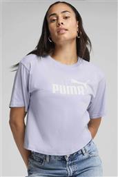 ΓΥΝΑΙΚΕΙΟ ΑΘΛΗΤΙΚΟ T-SHIRT RELAXED FIT ''W ESS'' - 684972 ΛΙΛΑ PUMA