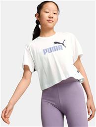 GIRLS LOGO CROPPED TEE (9000193721-79623) PUMA