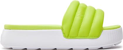 ΠΑΝΤΟΦΛΕΣ KARMEN SLIDE PUFFY WNS 395399-04 ΠΡΑΣΙΝΟ PUMA