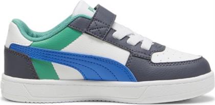 ΠΑΙΔΙΚΑ ΠΑΠΟΥΤΣΙΑ CAVEN 2.0 ΓΙΑ ΑΓΟΡΙΑ BLUE/GREEN (ΜΕΓΕΘΗ 28-35) - ΠΟΛΥΧΡΩΜΟ PUMA