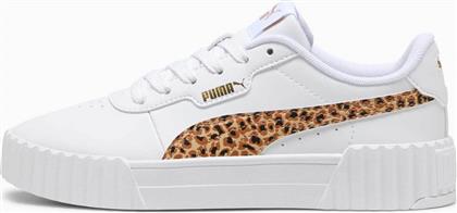 ΠΑΙΔΙΚΑ SNEAKERS ''CARINA 3.0 ANIMAL'' (28-35) - 402272 ΛΕΥΚΟ PUMA