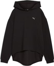 Q4 STUDIO TEXTURED HOODY 525756-01 ΜΑΥΡΟ PUMA