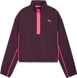 RUN FOR HER FASHION WOVEN 1/2 ZIP 525743-44 ΜΩΒ PUMA