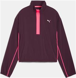 RUN FOR HER FASHION WOVEN 1/2 ZIP (9000193652-79611) PUMA από το COSMOSSPORT