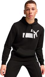 SPORTS CLUB HOODIE FL 683241-01 ΜΑΥΡΟ PUMA από το ZAKCRET SPORTS