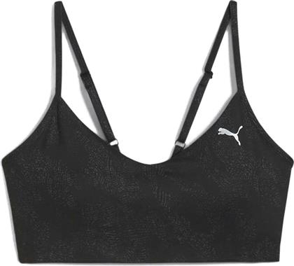 STUDIO MOVE YOGINI BRA AOP 525691-01 ΜΑΥΡΟ PUMA από το ZAKCRET SPORTS