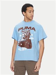 T-SHIRT ALL BITE 630466 ΜΠΛΕ REGULAR FIT PUMA