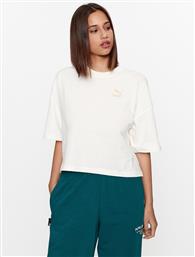 T-SHIRT CLASSICS 621381 ΕΚΡΟΥ OVERSIZE PUMA
