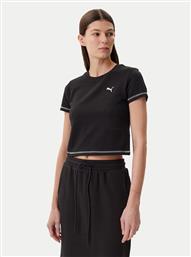 T-SHIRT DARE TO 629806 ΜΑΥΡΟ SLIM FIT PUMA