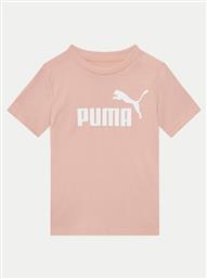 T-SHIRT ESS NO. 1 LOGO 684892 ΡΟΖ REGULAR FIT PUMA