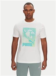 T-SHIRT GRAPHICS PHOTOPRINT 684836 ΛΕΥΚΟ REGULAR FIT PUMA