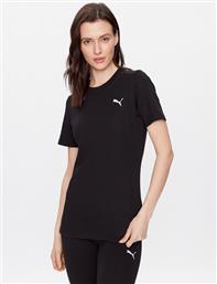 T-SHIRT HER 674063 ΜΑΥΡΟ SLIM FIT PUMA από το MODIVO