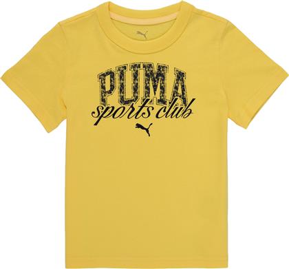 T-SHIRT ΜΕ ΚΟΝΤΑ ΜΑΝΙΚΙΑ CLASS GRAPHIC TEE B PUMA