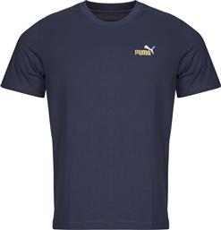 T-SHIRT ΜΕ ΚΟΝΤΑ ΜΑΝΙΚΙΑ ESS 2 COLOR SMALL LOGO TEE PUMA