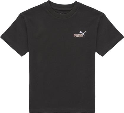 T-SHIRT ΜΕ ΚΟΝΤΑ ΜΑΝΙΚΙΑ ESS 2 COLOR SMALL NO. 1 LOGO RELAXED TEE PUMA