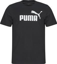 T-SHIRT ΜΕ ΚΟΝΤΑ ΜΑΝΙΚΙΑ ESS NO1 LOGO TEE PUMA