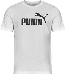 T-SHIRT ΜΕ ΚΟΝΤΑ ΜΑΝΙΚΙΑ ESS NO1 LOGO TEE PUMA