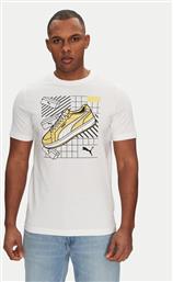 T-SHIRT SNEAKER 684830 ΛΕΥΚΟ REGULAR FIT PUMA