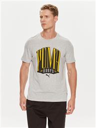 T-SHIRT TSA 624819 ΓΚΡΙ REGULAR FIT PUMA