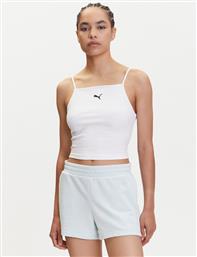 ΤΟΠ ESS 629771 ΛΕΥΚΟ SLIM FIT PUMA