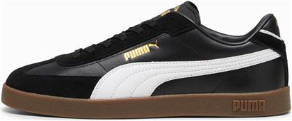 UNISEX ΔΕΡΜΑΤΙΝΑ SNEAKERS ''CLUB II ERA'' - 397447 ΜΑΥΡΟ PUMA