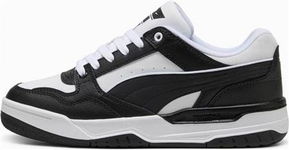 UNISEX ΔΕΡΜΑΤΙΝΑ SNEAKERS ''REBOUND RETRO'' - 400197 ΑΣΠΡΟΜΑΥΡΟ PUMA