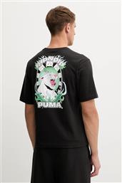 ΒΑΜΒΑΚΕΡΟ ΜΠΛΟΥΖΑΚΙ X RIPNDIP ΑΝΔΡΙΚΟ, ΧΡΩΜΑ: ΜΑΥΡΟ, 632413 PUMA